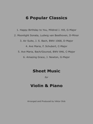 cover image of Popular Classics (Violin & Piano)